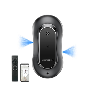 Robot do mycia okien Liectroux YW810, dwukierunkowy spray wodny, ultracienki, odkurzacz robotyczny do okien, elektryczna domowa myjka i wycieraczka do szkła, mopowanie na sucho i mokro, trasowanie AI, bezszczotkowy silnik, aplikacja i pilot zdalnego sterowania, poczwórna ochrona bezpieczeństwa